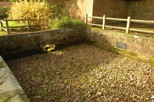 Berkswell baptismal tank